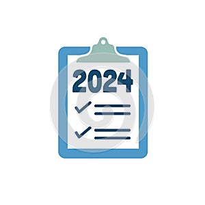 2024 SMART Goals Vector graphic -Â various Smart goal keywords